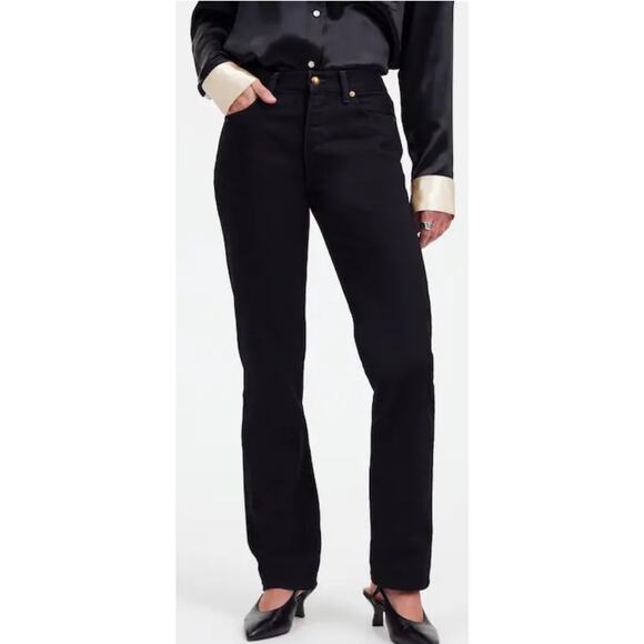 Alexa Chung x Madewell High-Rise Straight Jeans Outridge Wash Size30 NWOT. - Picture 1 of 8